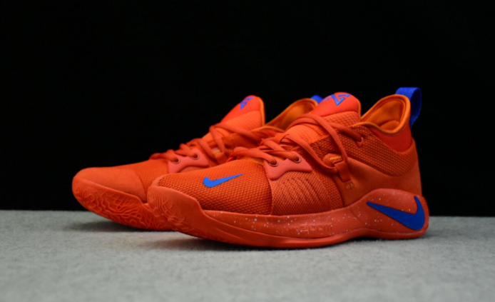 Nike PG 2 Team Orange Signal Blue